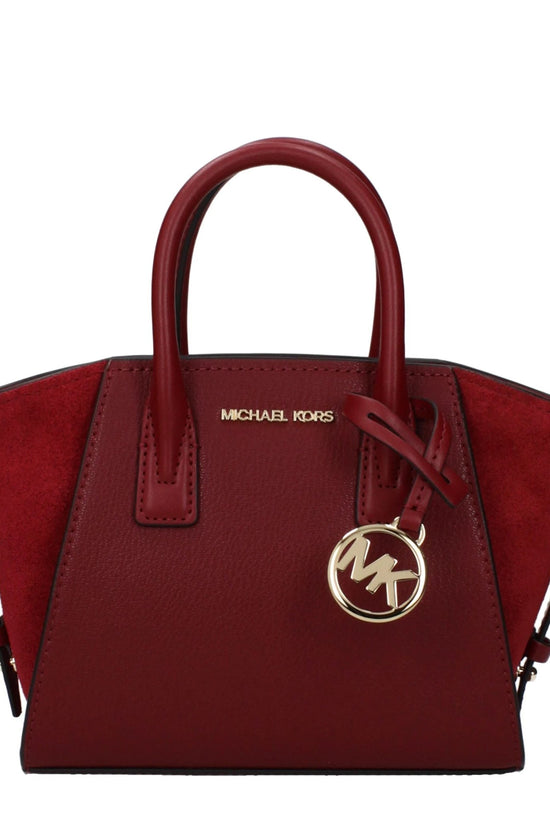 Michael Kors Rote Lederhandtasche by Michael Kors