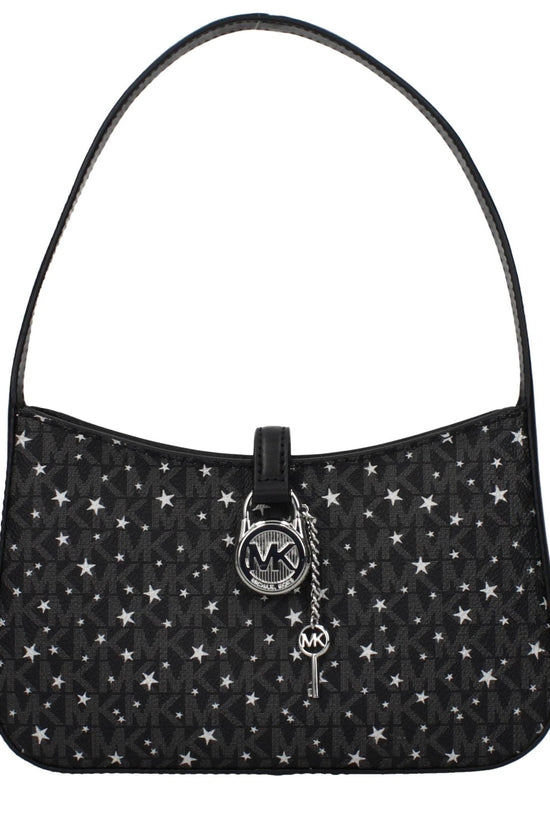 Michael Kors Schwarze Stoffhandtasche by Michael Kors