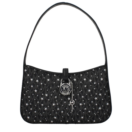 Michael Kors Schwarze Stoffhandtasche by Michael Kors