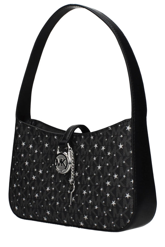 Michael Kors Schwarze Stoffhandtasche by Michael Kors