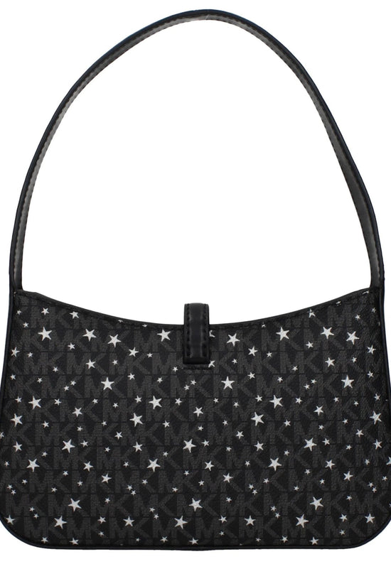 Michael Kors Schwarze Stoffhandtasche by Michael Kors