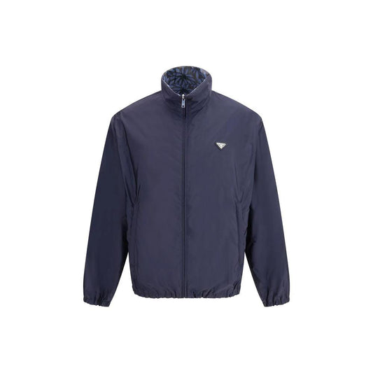 Prada Blaue Shell-Jacke aus recyceltem Polyamid by Prada