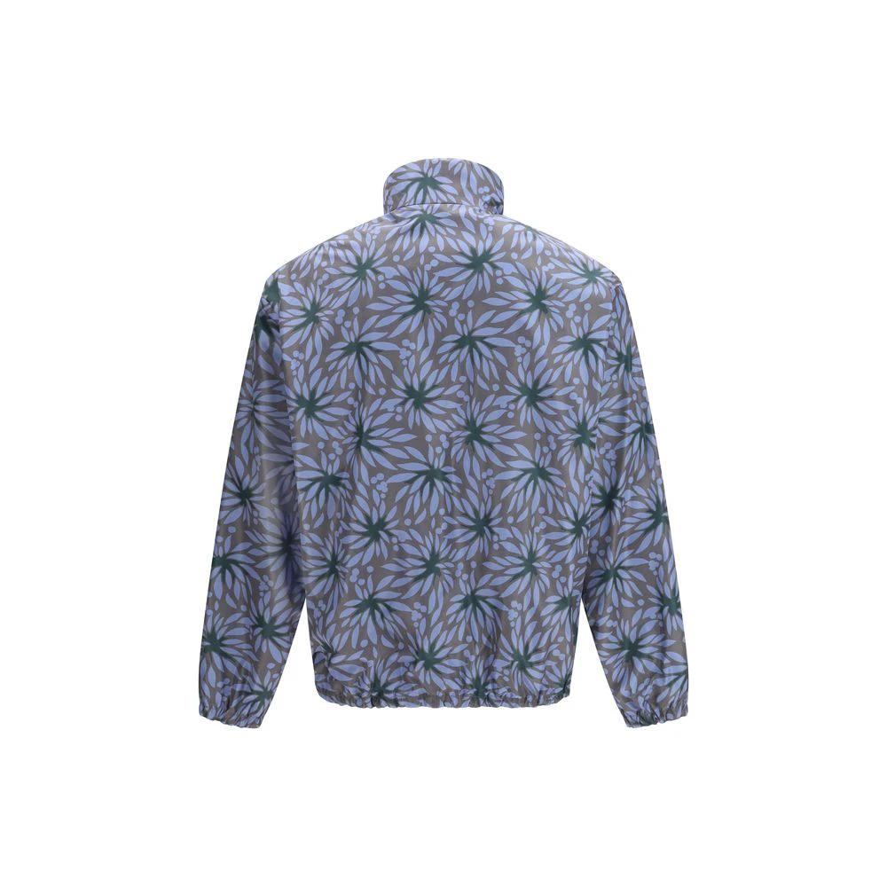 Prada Blaue Shell-Jacke aus recyceltem Polyamid by Prada