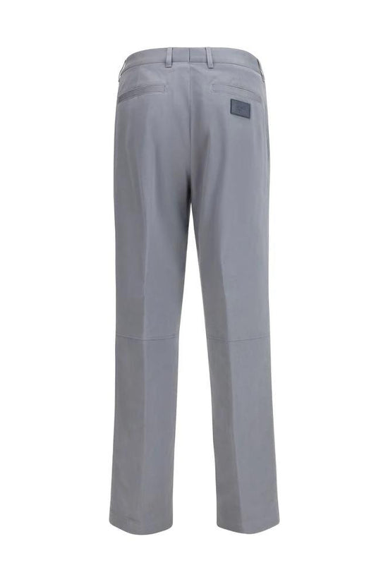Fendi Graue Baumwollhose für den Alltag by Fendi