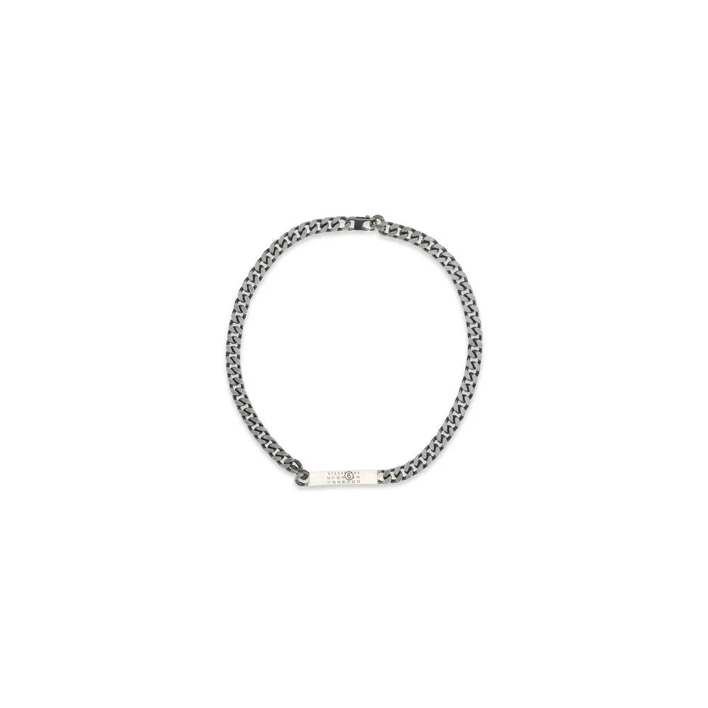 MM6 Halskette aus silberfarbenem Metall by MM6