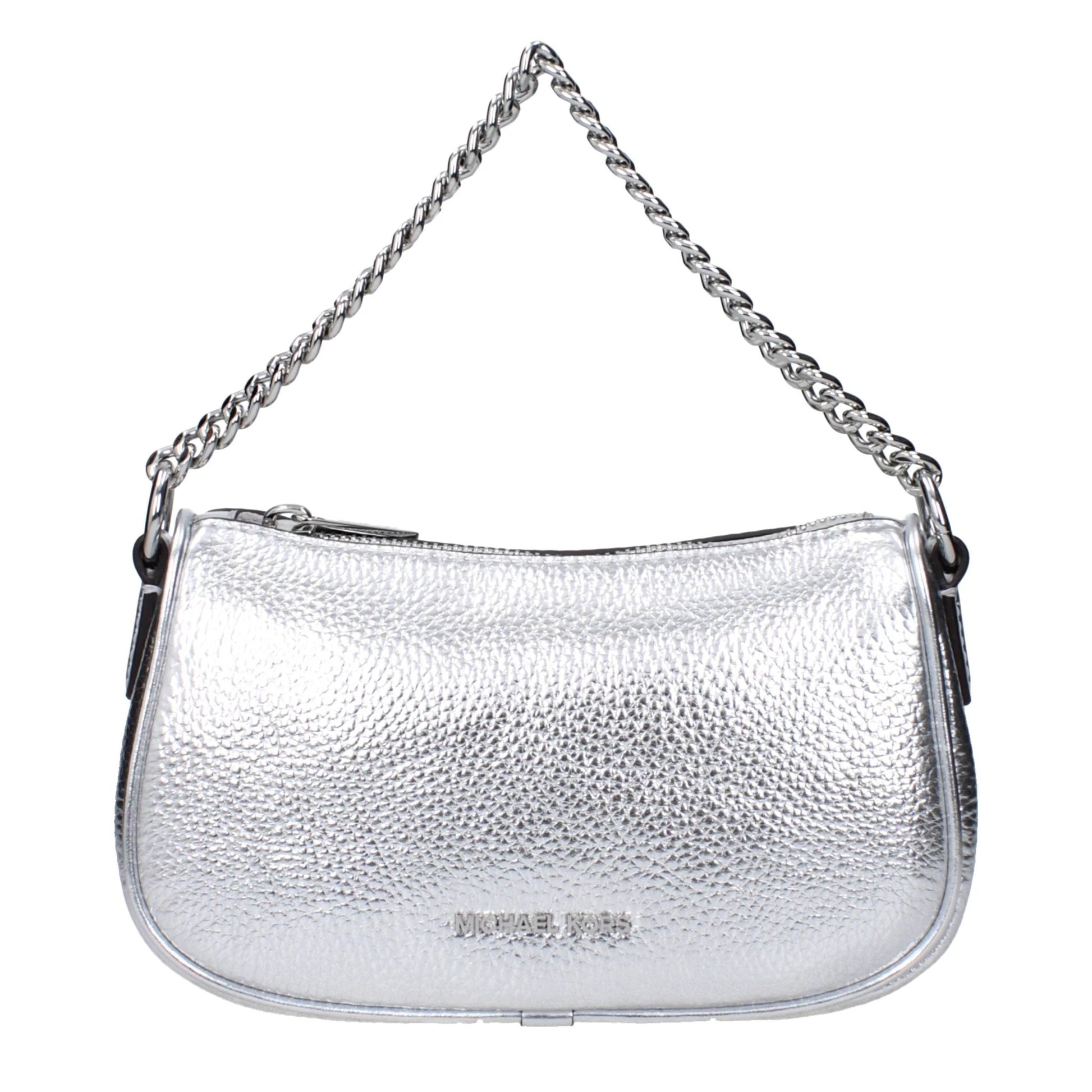 Michael Kors Graue Lederhandtasche by Michael Kors