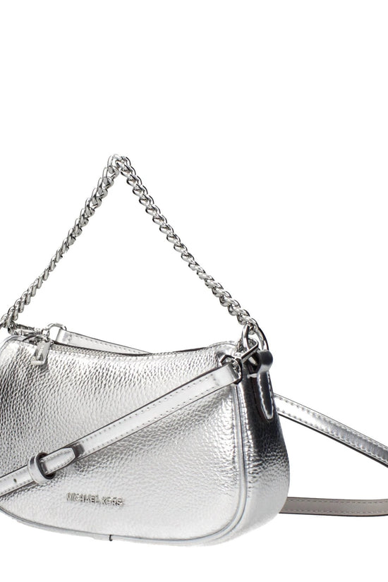 Michael Kors Graue Lederhandtasche by Michael Kors