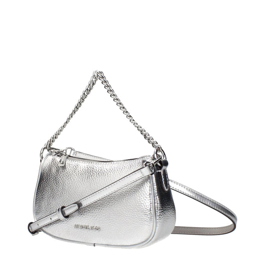 Michael Kors Graue Lederhandtasche by Michael Kors