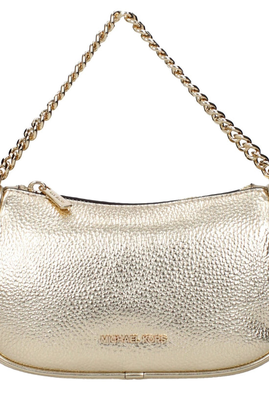 Michael Kors Goldfarbene Lederhandtasche by Michael Kors