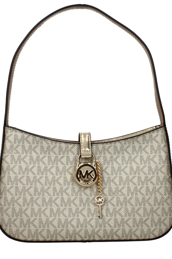 Michael Kors Goldfarbene Stoffhandtasche by Michael Kors
