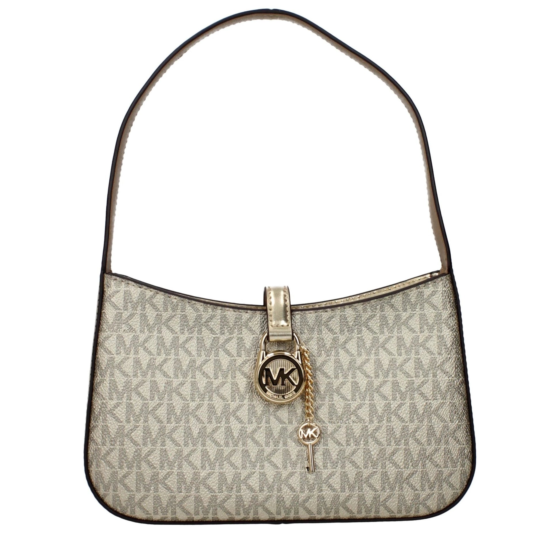 Michael Kors Goldfarbene Stoffhandtasche by Michael Kors