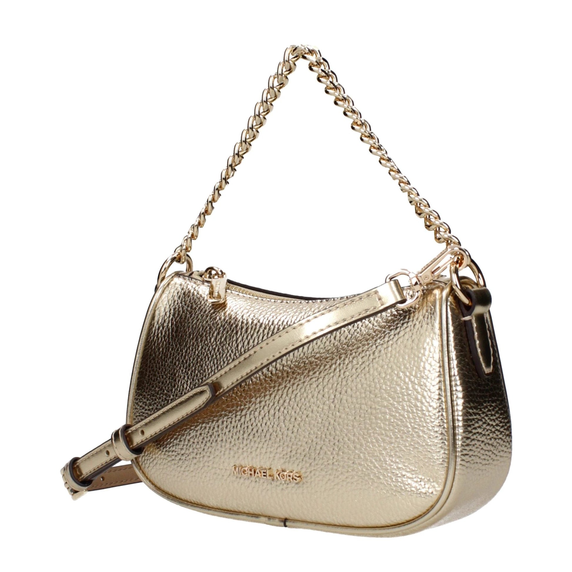Michael Kors Goldfarbene Lederhandtasche by Michael Kors