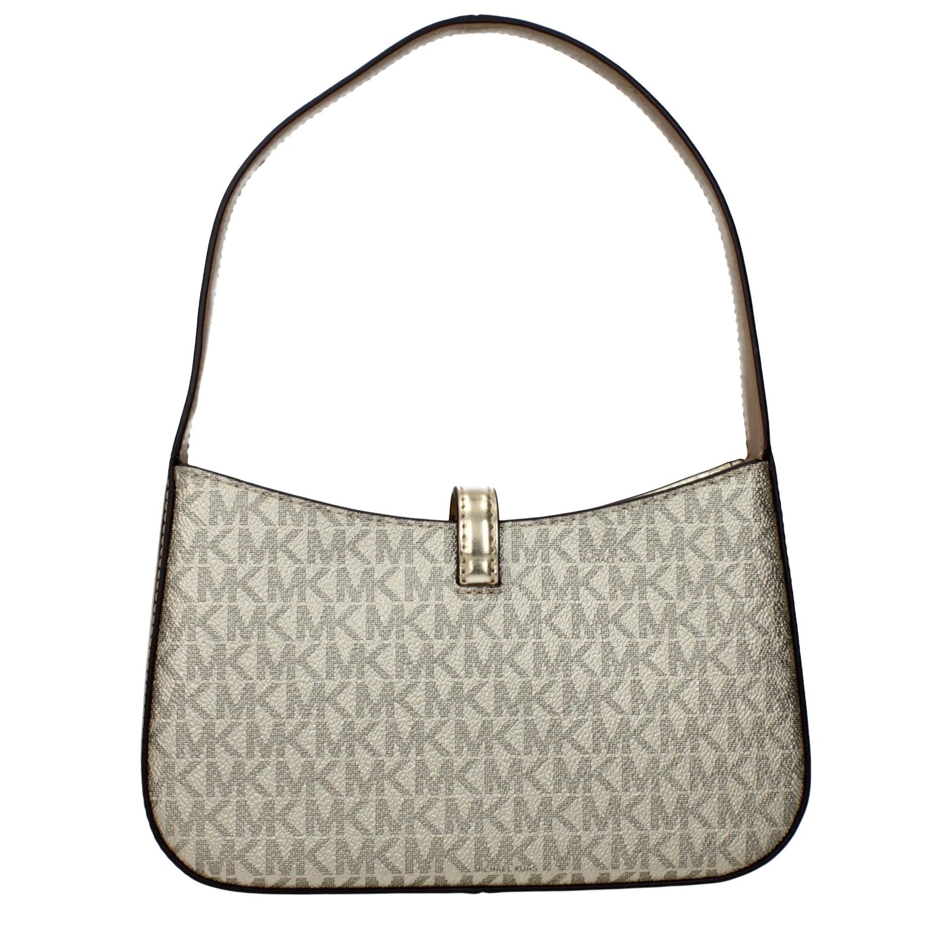 Michael Kors Goldfarbene Stoffhandtasche by Michael Kors