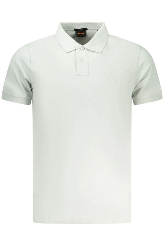 Hugo Boss Herren-Poloshirt aus Baumwolle in Verde by Hugo Boss