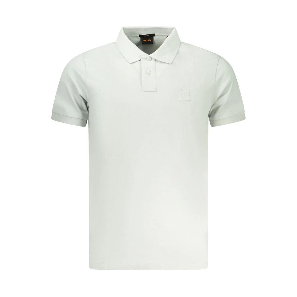 Hugo Boss Herren-Poloshirt aus Baumwolle in Verde by Hugo Boss