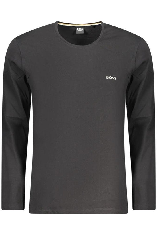 Hugo Boss Schwarzes Baumwoll-T-Shirt für Herren by Hugo Boss