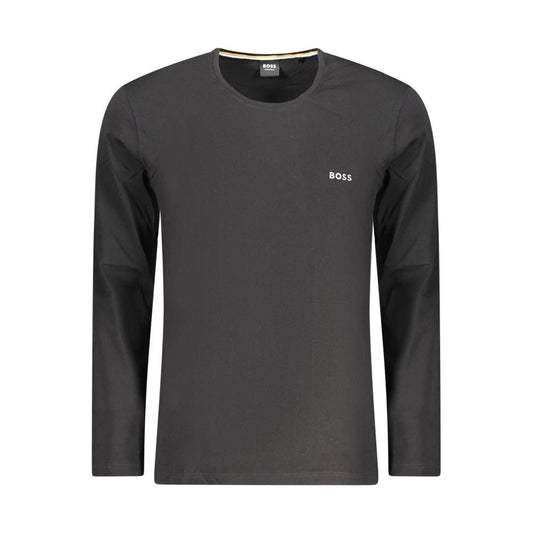 Hugo Boss Schwarzes Baumwoll-T-Shirt für Herren by Hugo Boss