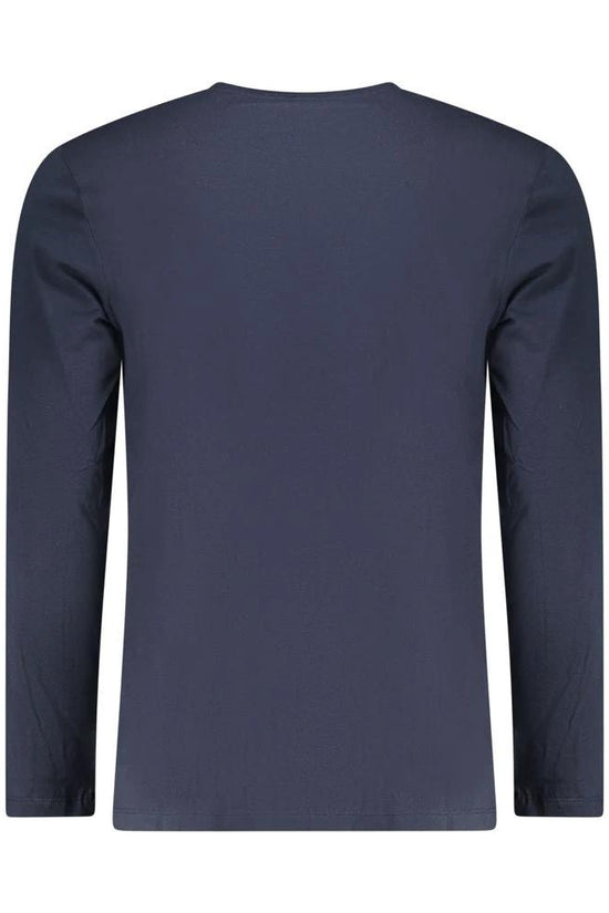 Hugo Boss Blaues Baumwoll-T-Shirt für Herren by Hugo Boss
