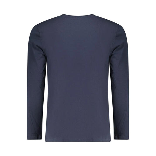 Hugo Boss Blaues Baumwoll-T-Shirt für Herren by Hugo Boss