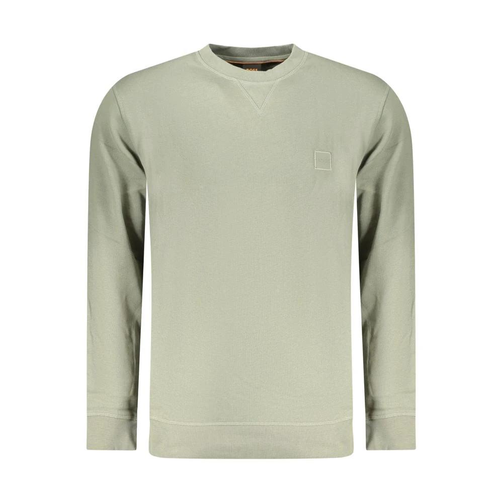 Hugo Boss Verde Baumwoll-Herren-Sweatshirt by Hugo Boss