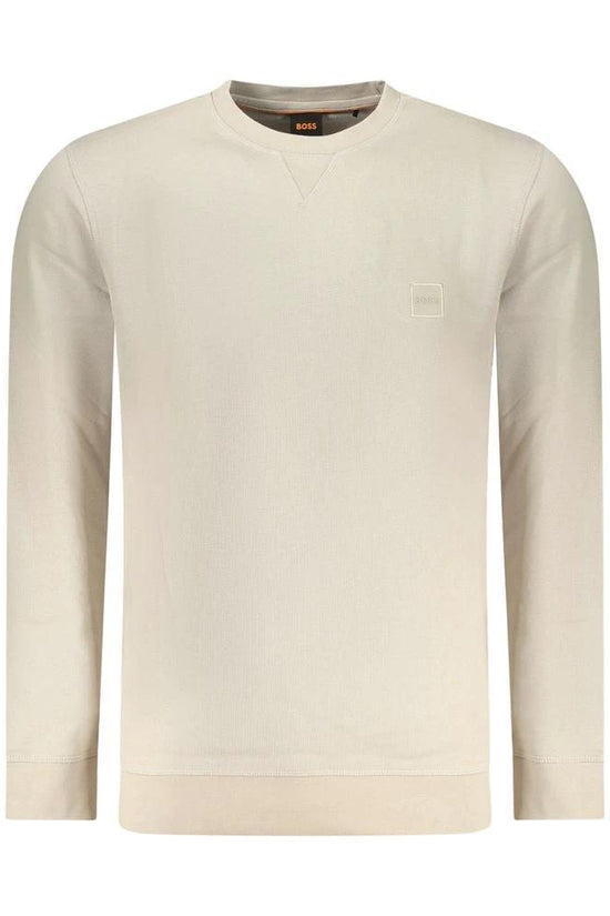Hugo Boss Beige Baumwoll-Sweatshirt für Herren by Hugo Boss