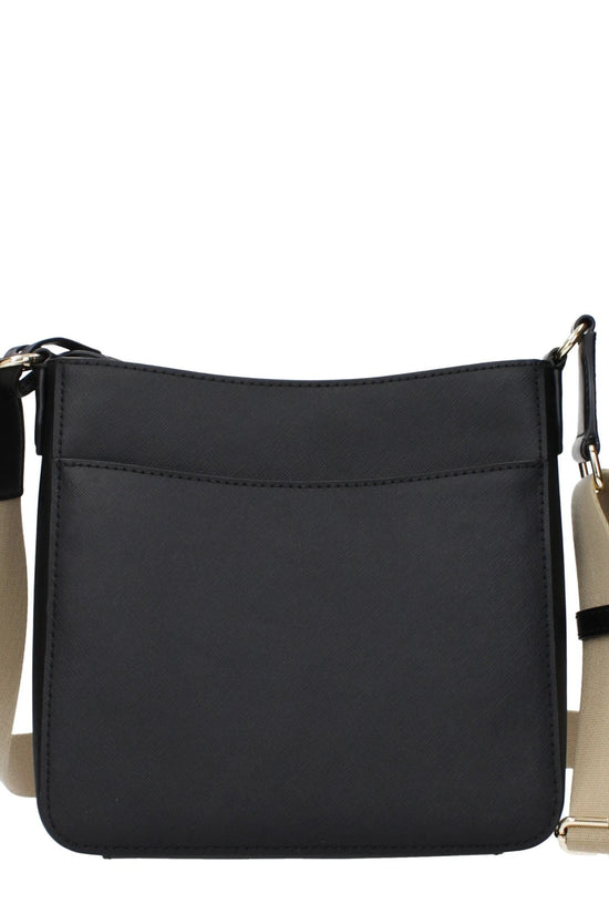 Michael Kors Schwarze Leder Umhängetasche by Michael Kors