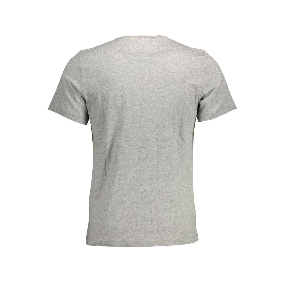 Tommy Hilfiger Grigio Baumwoll-T-Shirt für Herren by Tommy Hilfiger
