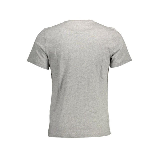 Tommy Hilfiger Grigio Baumwoll-T-Shirt für Herren by Tommy Hilfiger
