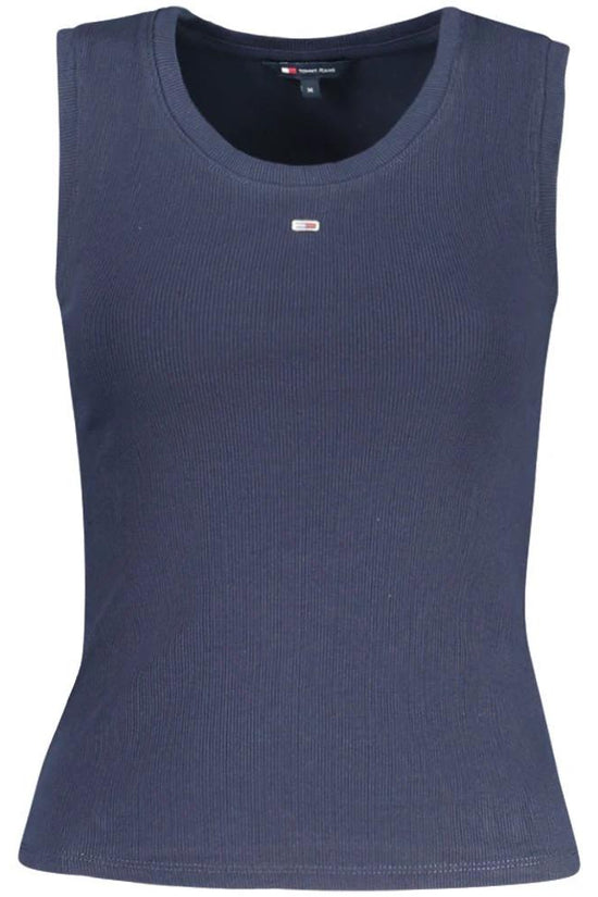Tommy Hilfiger Blaues Damen-Tanktop aus Baumwolle by Tommy Hilfiger