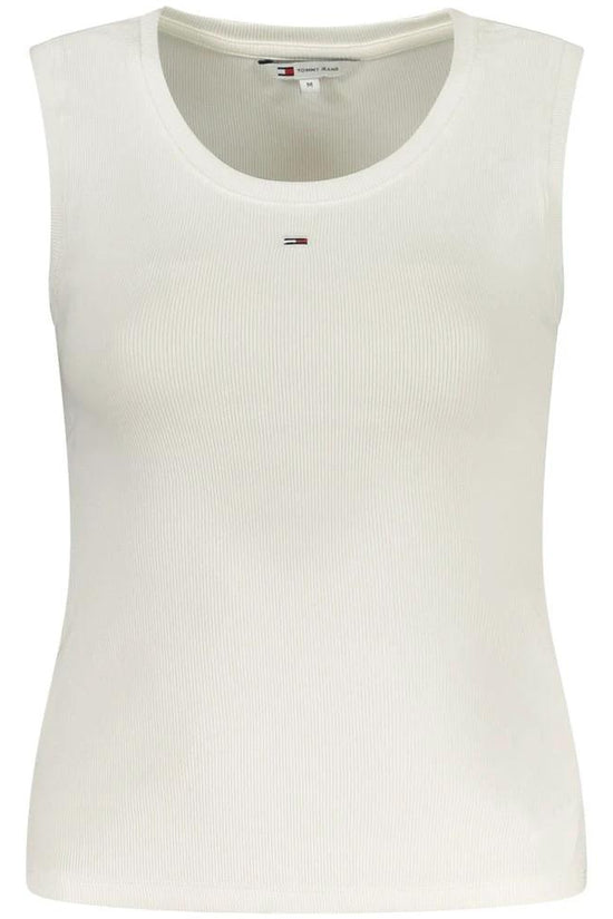 Tommy Hilfiger Bianco Baumwoll-Tanktop für Damen by Tommy Hilfiger
