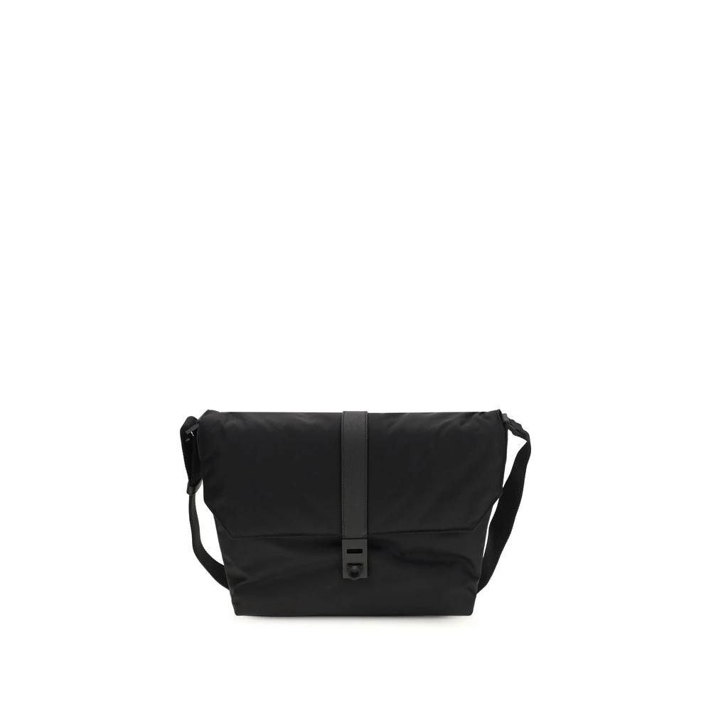 Ferragamo Schwarze Schultertasche aus Nylon by Ferragamo
