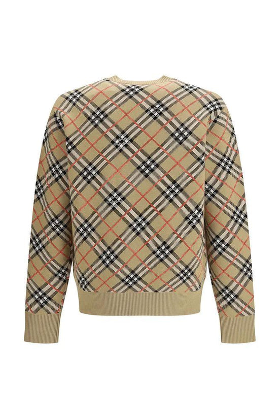 Burberry Beige Cotton Sweatshirt by Burberry