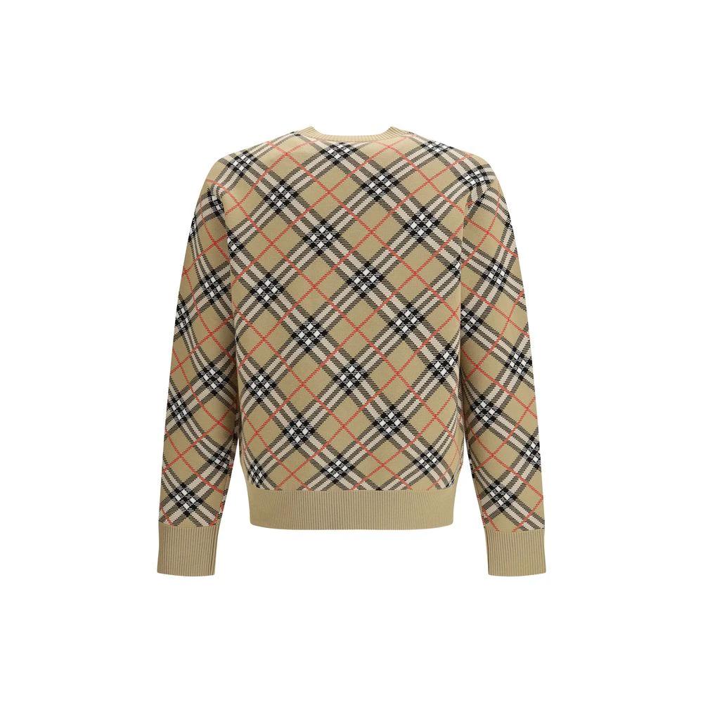 Burberry Beige Cotton Sweatshirt by Burberry