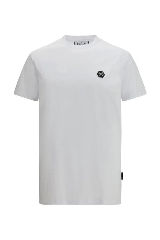 Philipp Plein Weißes Baumwoll-T-Shirt by Philipp Plein
