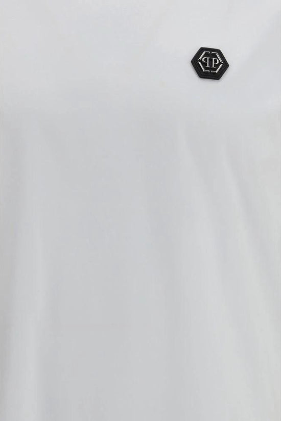 Philipp Plein Weißes Baumwoll-T-Shirt by Philipp Plein