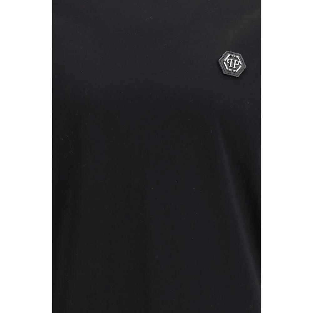 Philipp Plein Schwarzes Baumwoll-T-Shirt by Philipp Plein