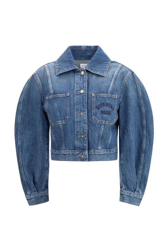 Givenchy Blaue Jeansjacke aus Baumwolle by Givenchy