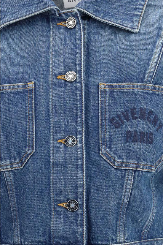 Givenchy Blaue Jeansjacke aus Baumwolle by Givenchy