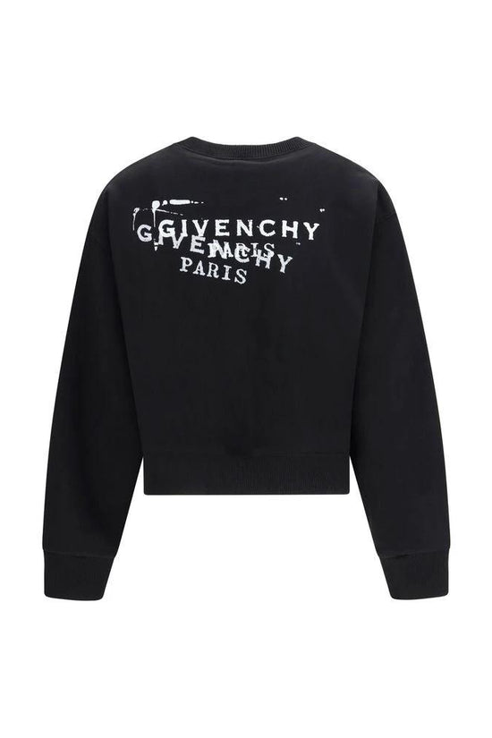 Givenchy Schwarzer Baumwoll-Sweatshirt by Givenchy
