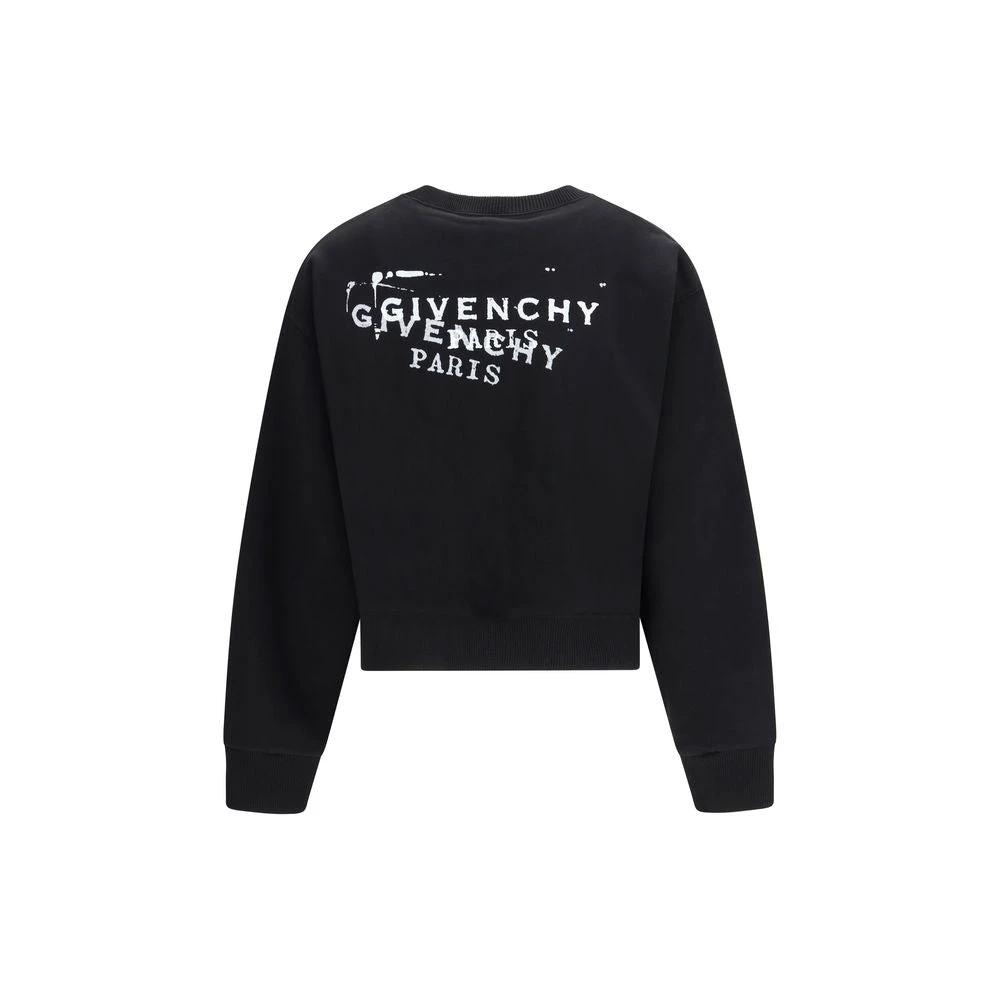 Givenchy Schwarzer Baumwoll-Sweatshirt by Givenchy