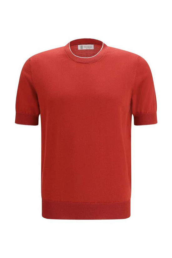 Brunello Cucinelli Cucinelli Mehrfarbiges Baumwoll-T-Shirt by Brunello Cucinelli Cucinelli