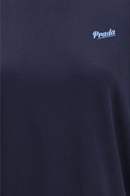 Prada Blaues Seiden-Sweatshirt by Prada