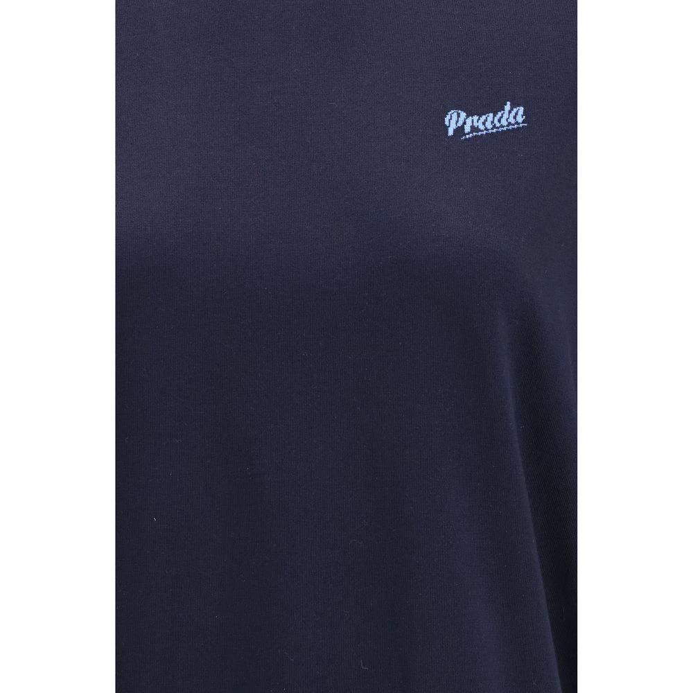 Prada Blaues Seiden-Sweatshirt by Prada