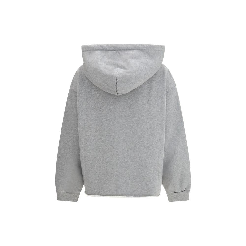 MM6 Grauer Baumwoll-Sweatshirt by MM6