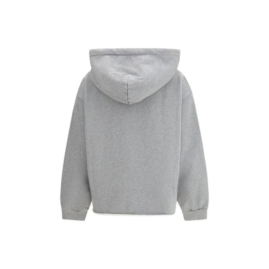 MM6 Grauer Baumwoll-Sweatshirt by MM6