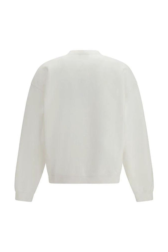 Dsquared² Weißes Baumwoll-Sweatshirt by Dsquared²