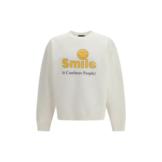 Dsquared² Weißes Baumwoll-Sweatshirt by Dsquared²