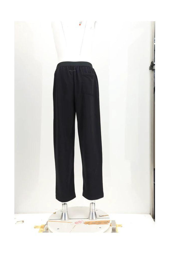 MM6 Schwarze Baumwoll-Freizeithose by MM6