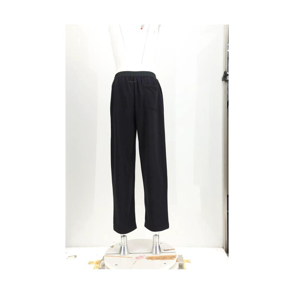 MM6 Schwarze Baumwoll-Freizeithose by MM6