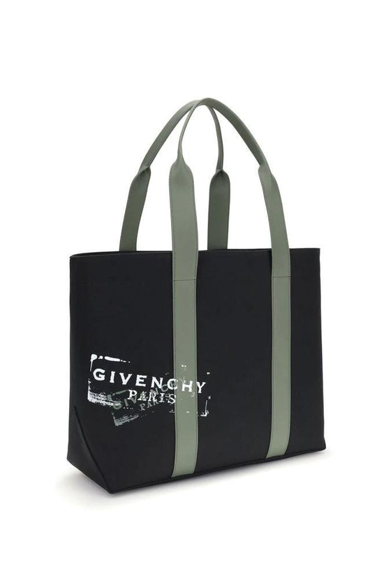 Givenchy Schwarze Baumwoll-Umhängetasche by Givenchy